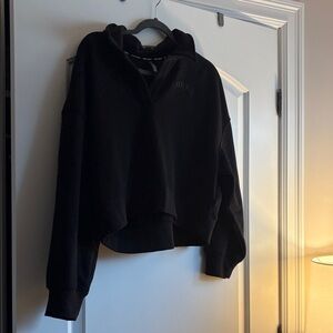 DKNY Black V-Neck Sweater